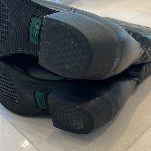 Classic Black Leather Cowboy Boots - Picture 8 of 12